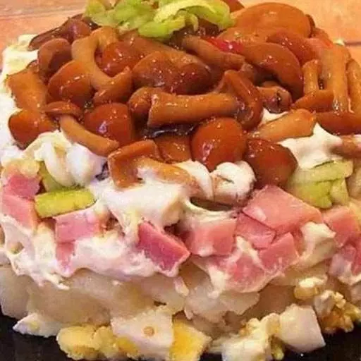 Салат з опятами