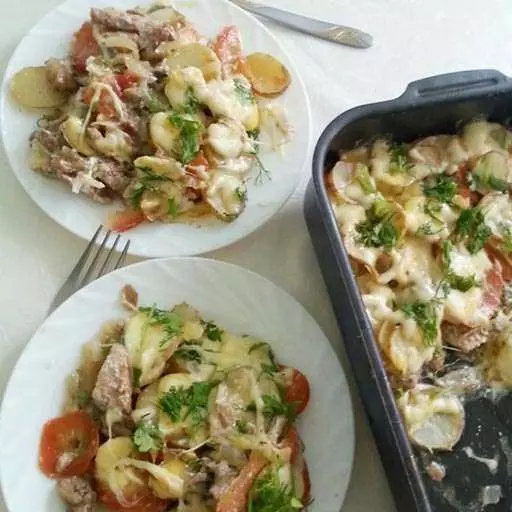 Мясо по-французски