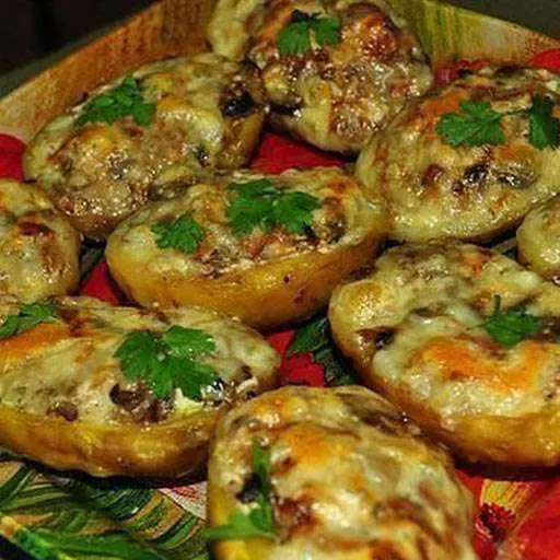 Лодочки из картошки в мундире