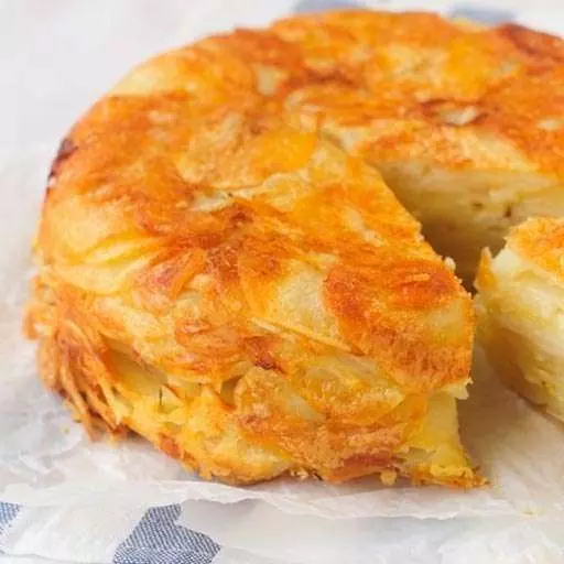 Картофельная запеканка с сыром
