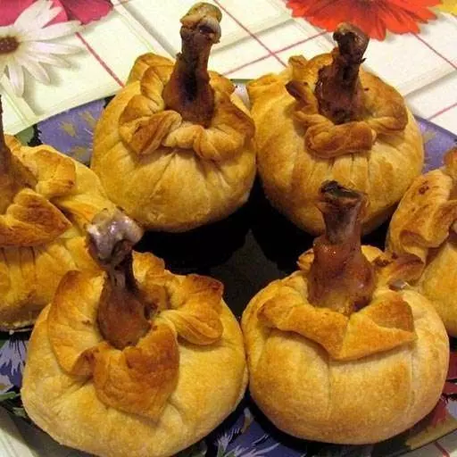 Куриные ножки в мешочке