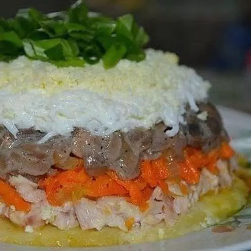 Салат "Каприз"