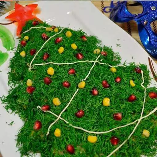 Салат «Ялинка»