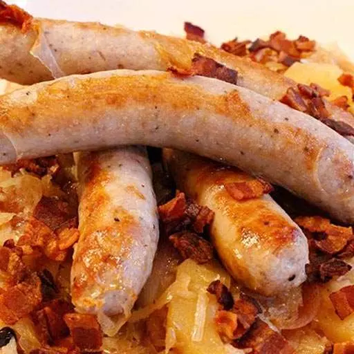 Bratwurst Apple Kraut