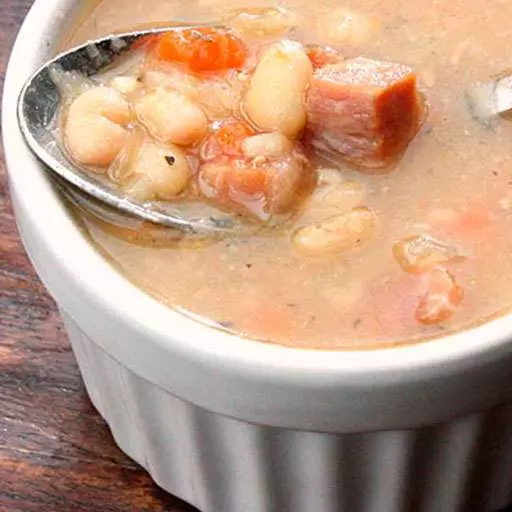 Easy Ham and Bean Soup