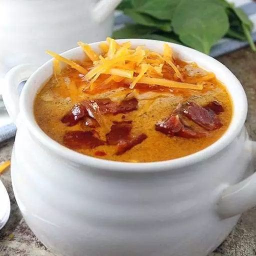 Bacon Cheeseburger Soup