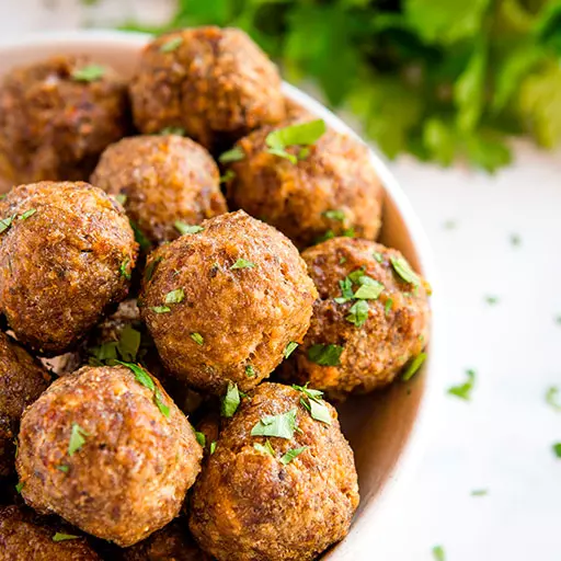 Easy Baked Meatballs