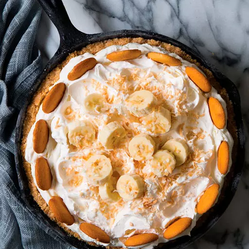 Banana & Coconut Pudding
