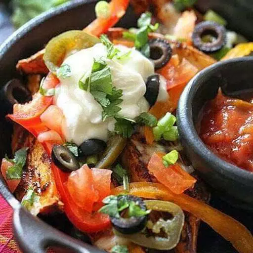 Sweet Potato Nachos