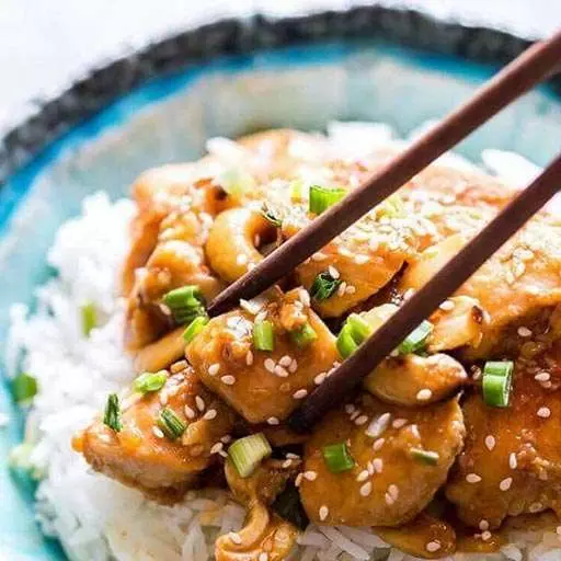 Super Simple Cashew Chicken