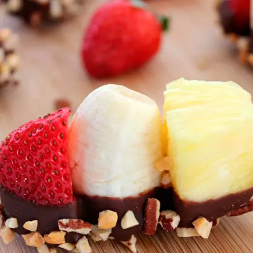 Banana Split Bites