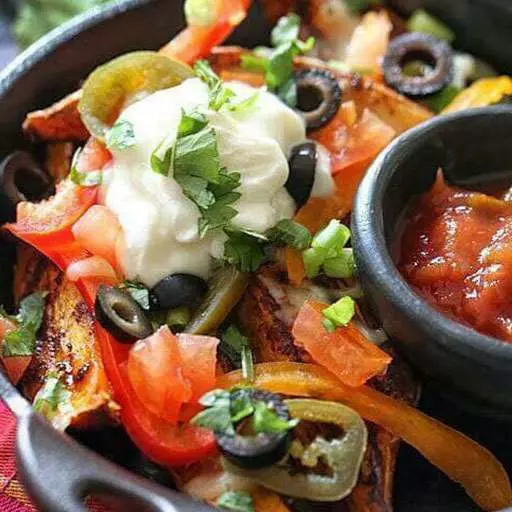 Sweet Potato Nachos