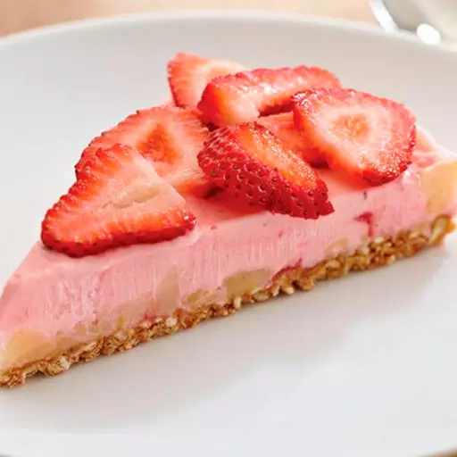 Frozen Strawberry-Pineapple Pie