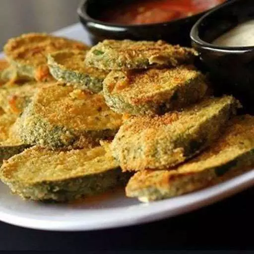 Low-Cal Fried (Baked) Zucchini