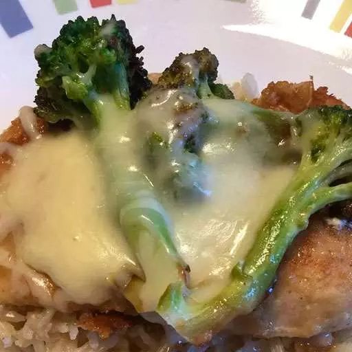 Chicken Scaloppini over Basmati Rice