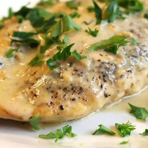 A Quick, Easy and One Skillet Lemon Chicken