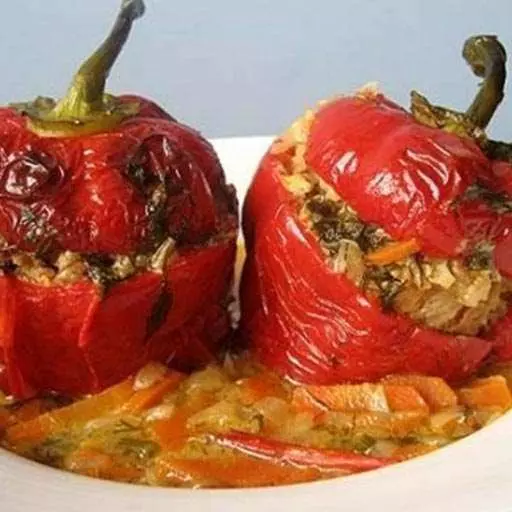 Фарширований перець з м'ясом