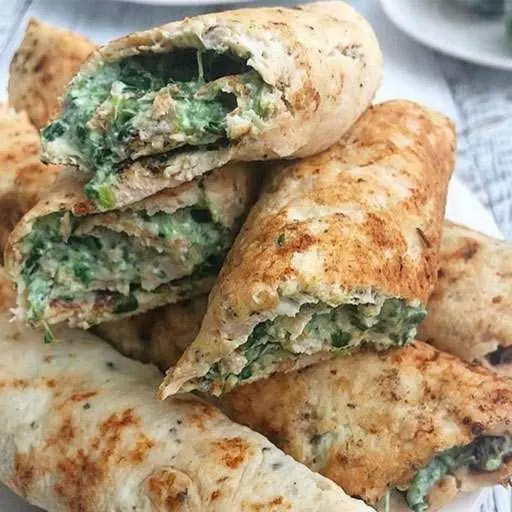 Курячі рулети зі шпинатом