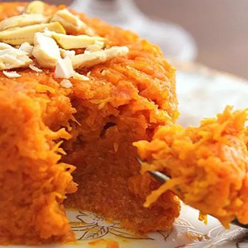 Пудинг з морквою та сиром